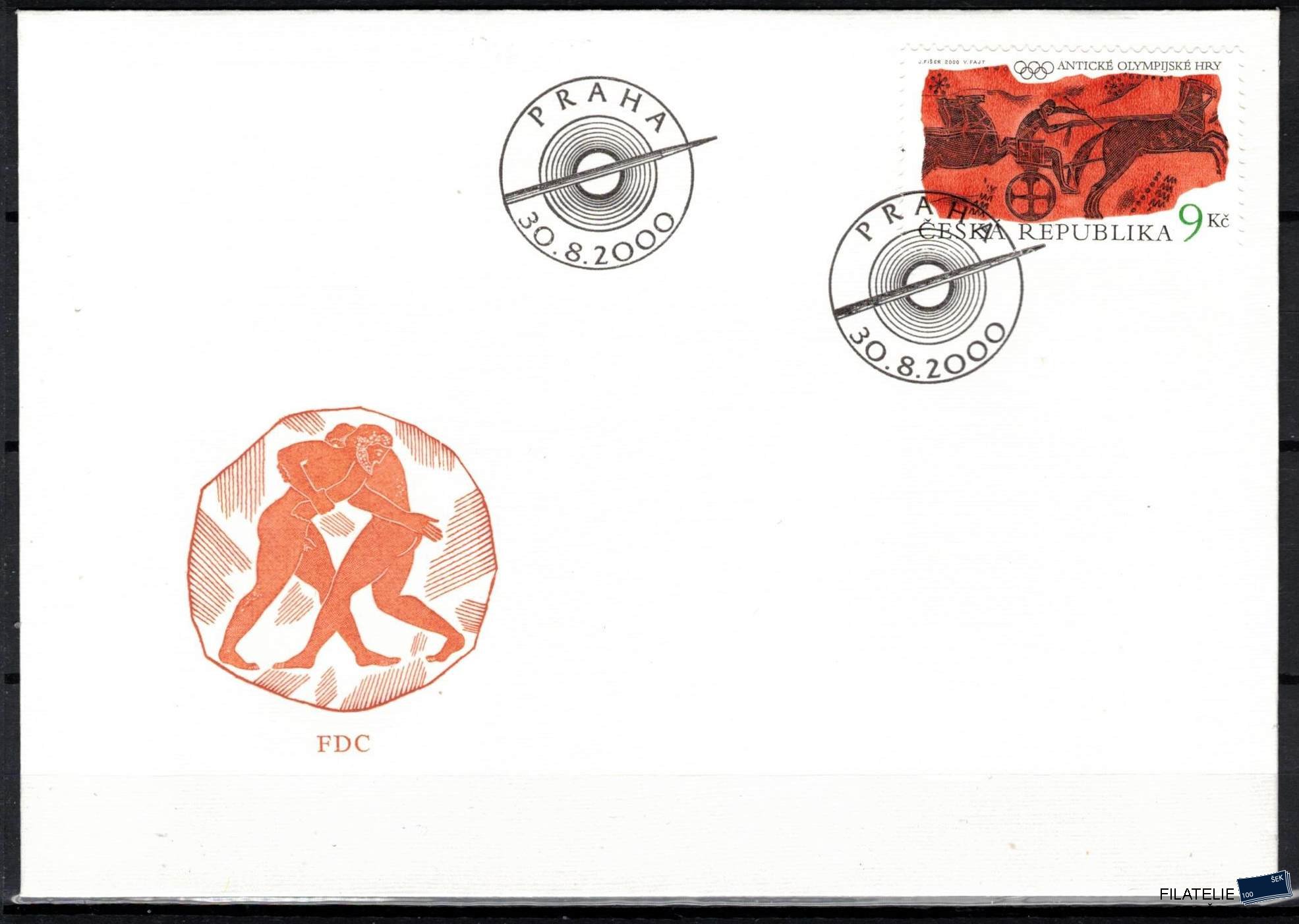 Česká republika známky 269 FDC