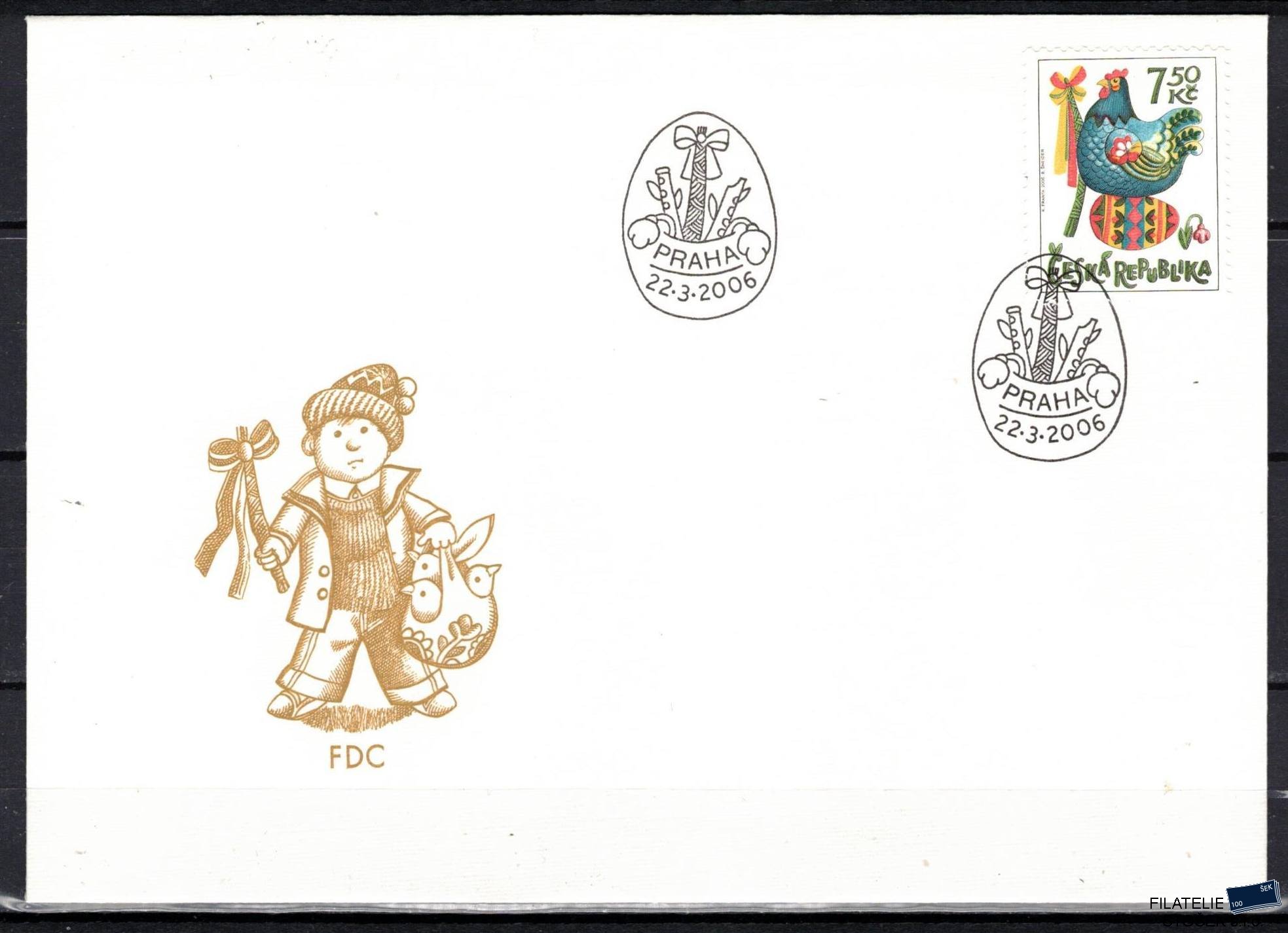 Česká republika známky 469 FDC