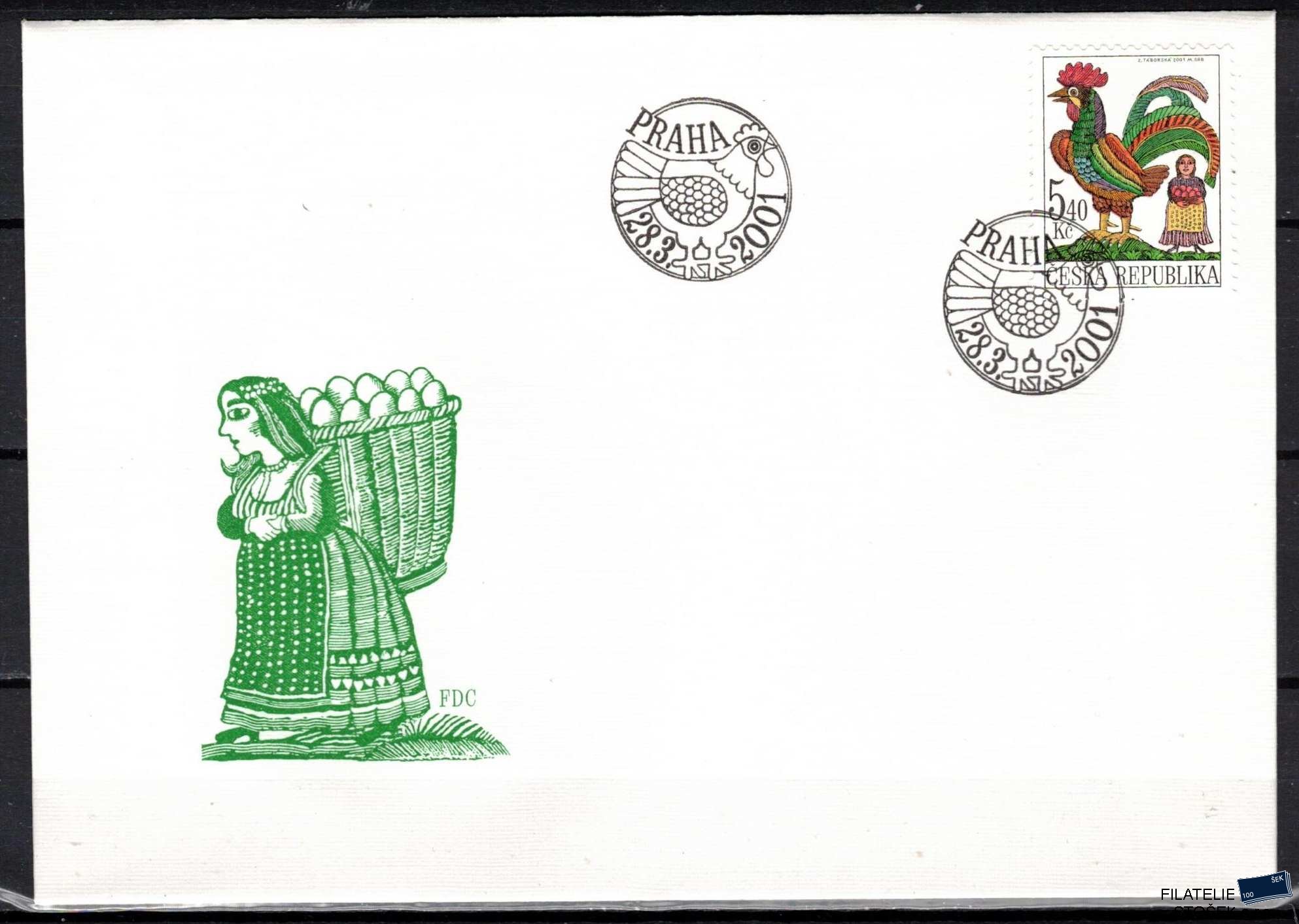 Česká republika známky 288 FDC