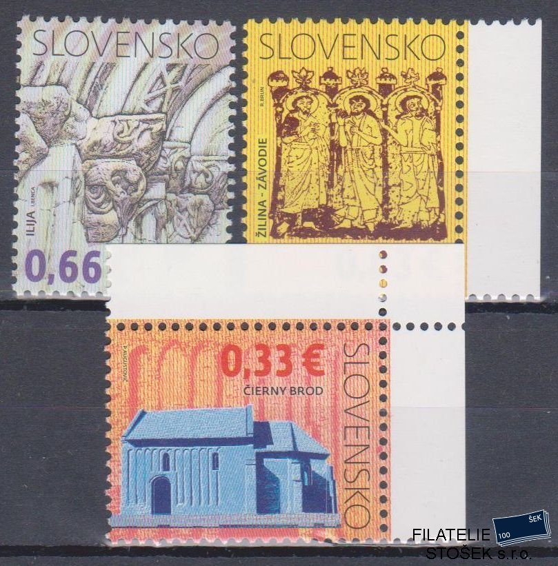 Slovensko známky 443-46