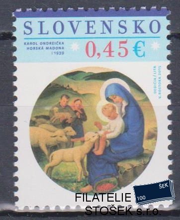 Slovensko známky 599