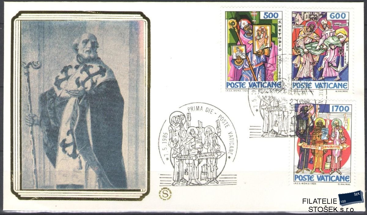 Vatikán celistvosti Mi 867-69 FDC