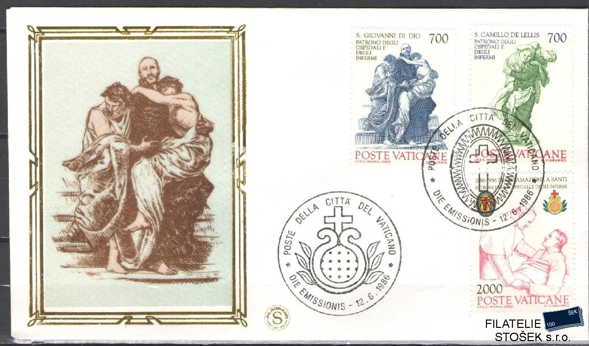 Vatikán celistvosti Mi 894-96 FDC