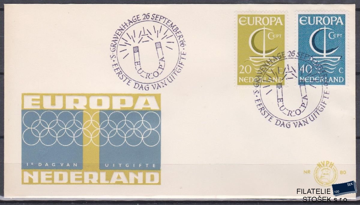 Holandsko celistvosti Mi 864-65 FDC