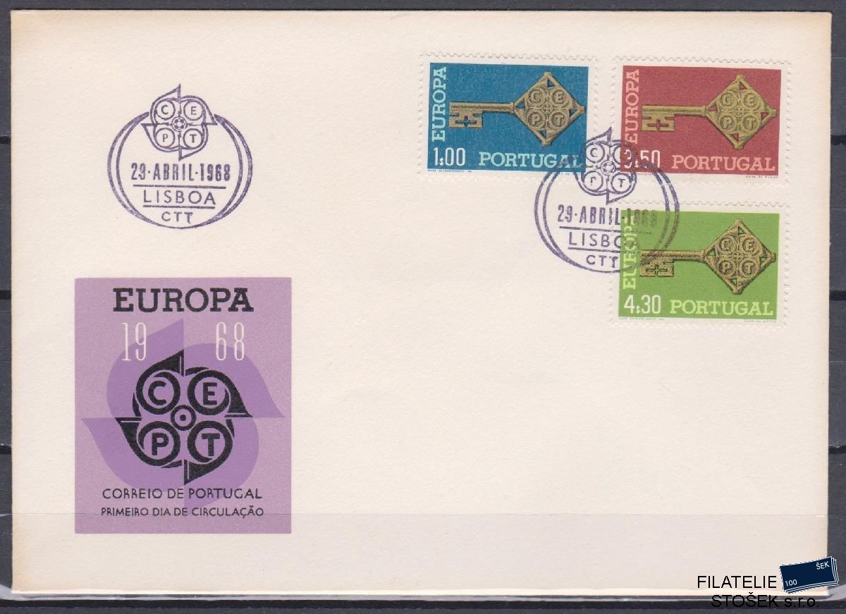 Portugalsko celistvosti Mi 1051-53 FDC