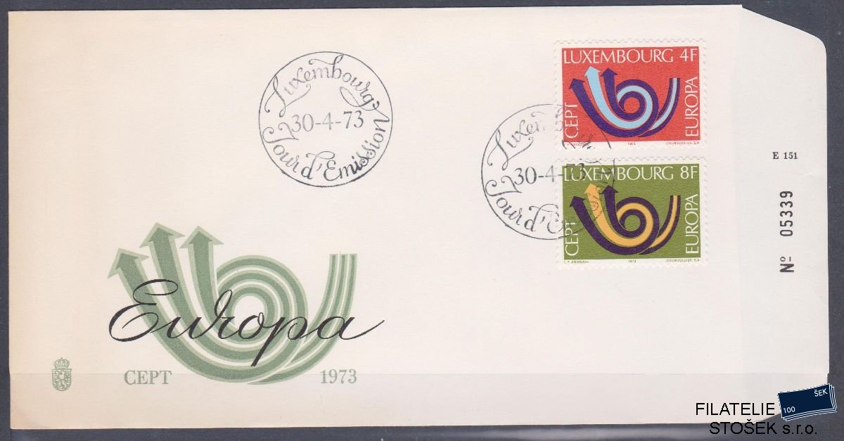 Lucembursko celistvosti Mi 862-63 FDC