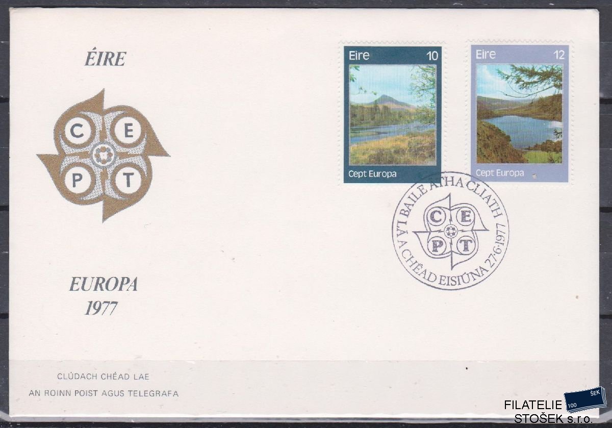 Irsko celistvosti Mi 361-62 FDC