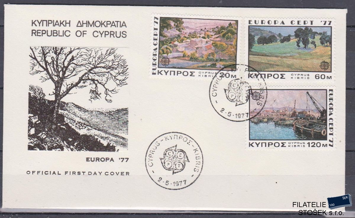 Kypr celistvosti Mi 464-66 FDC