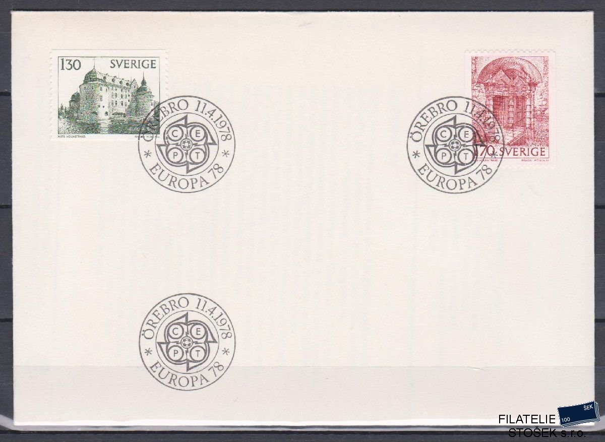 Švédsko celistvosti Mi 1014-15 FDC