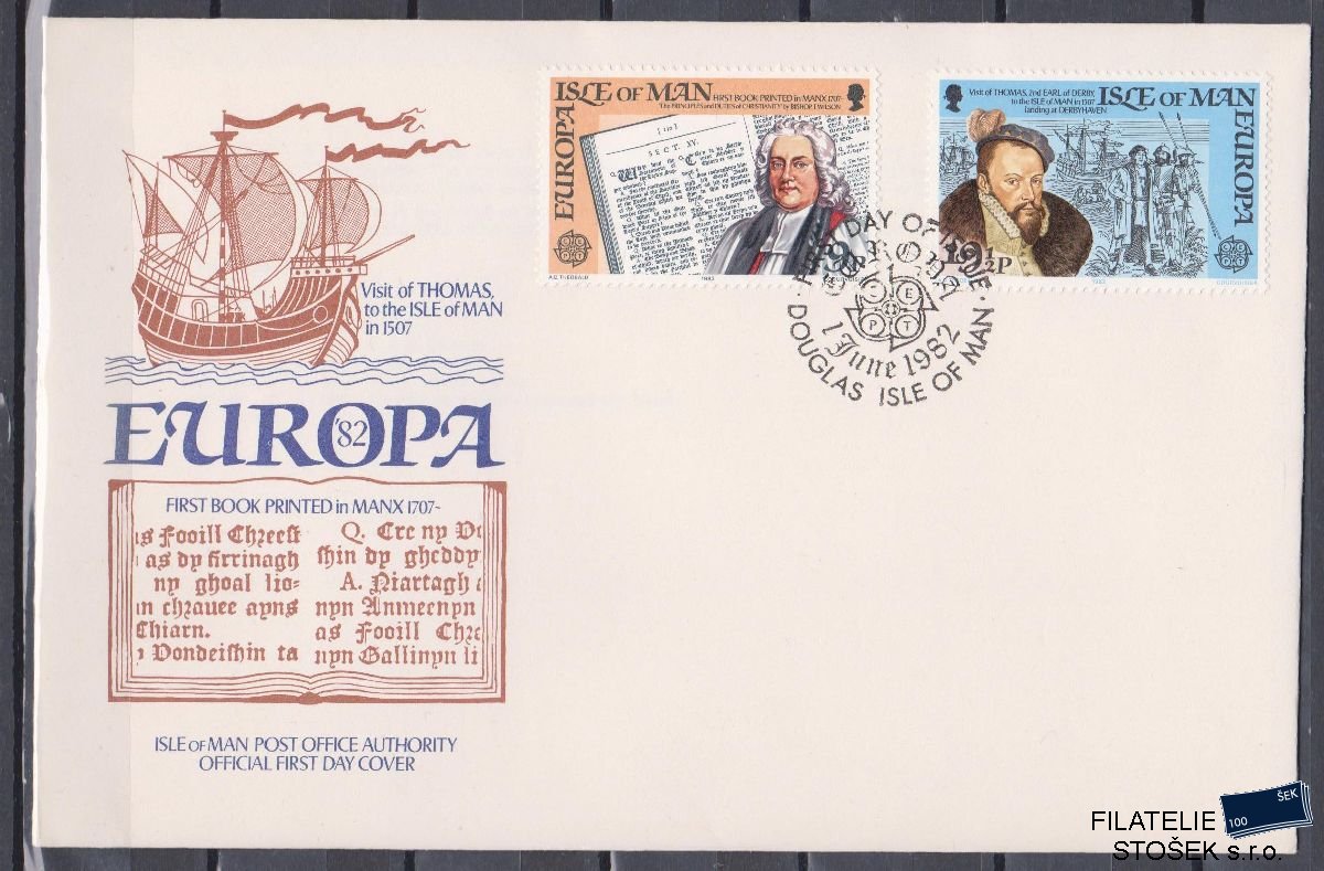 Isle of Man známky Mi 213-14 FDC