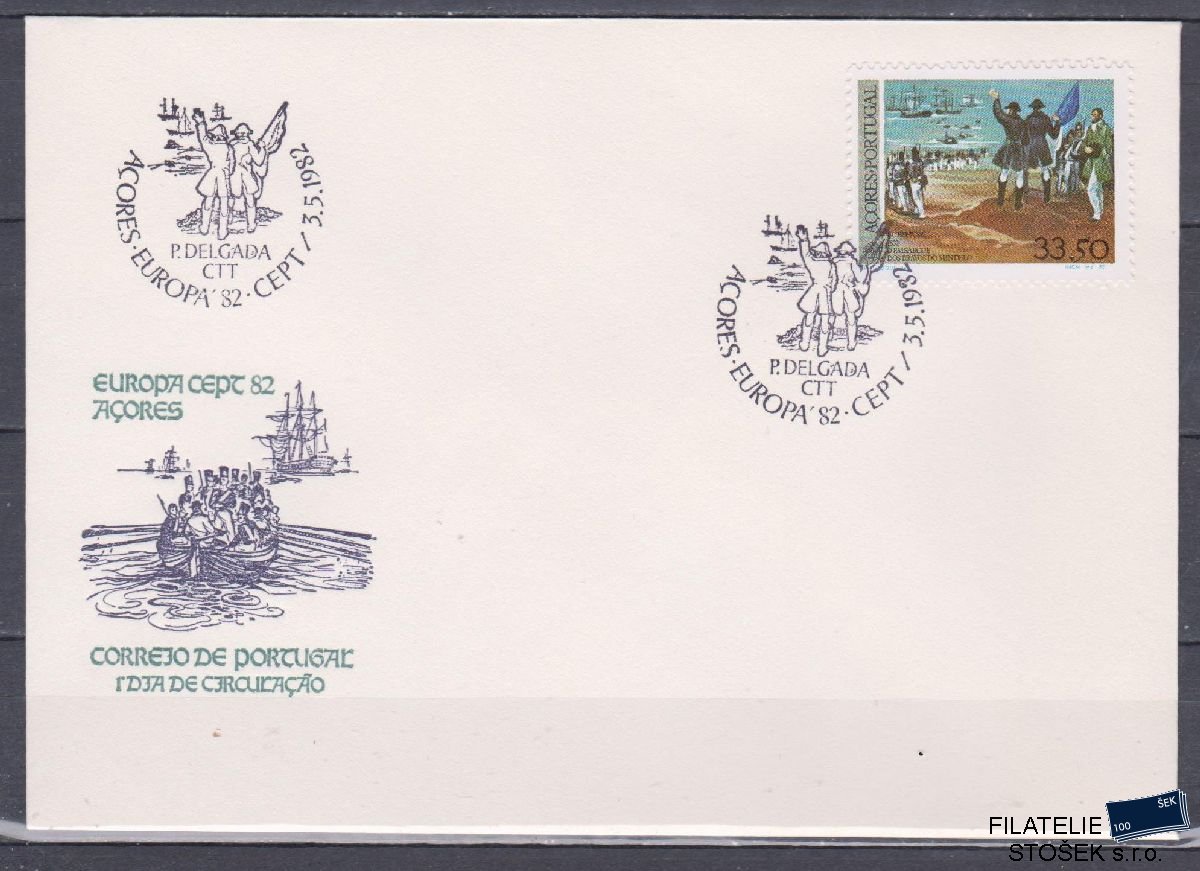 Azory celistvosti Mi 353 FDC