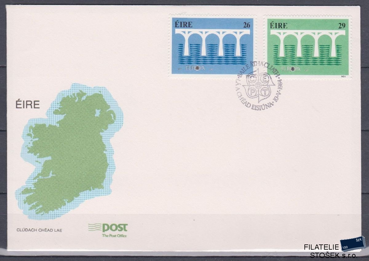 Irsko celistvosti Mi 538-39 FDC