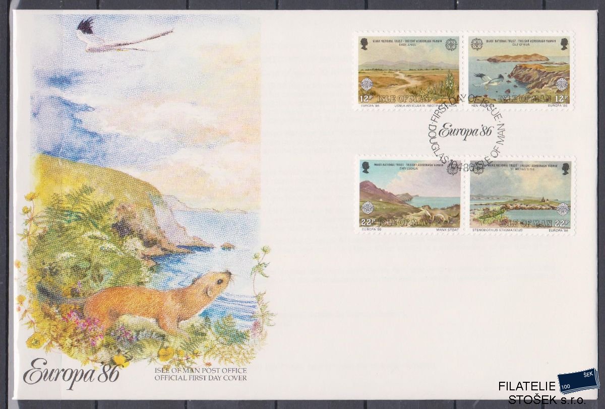 Isle of Man celistvosti Mi 307-10 FDC