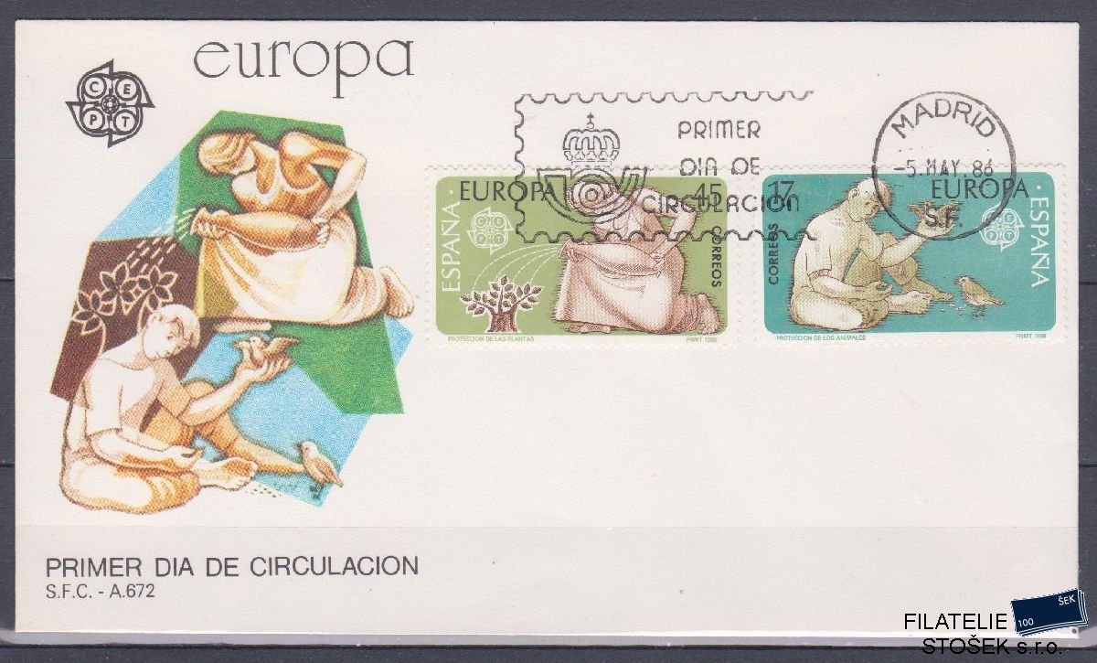 Španělsko celistvosti Mi 2726-27 FDC