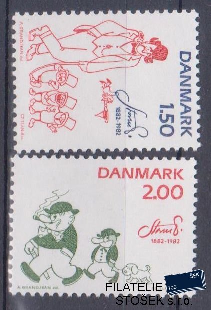 Dánsko známky Mi 764-65