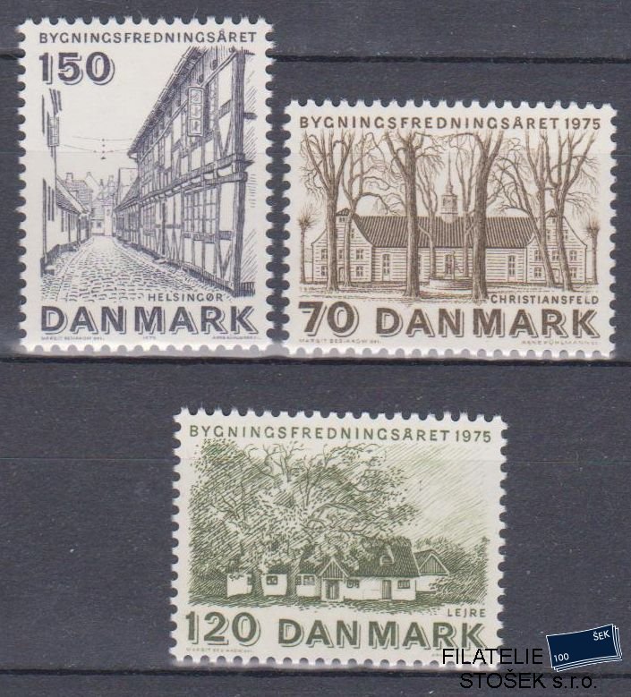 Dánsko známky Mi 592-94