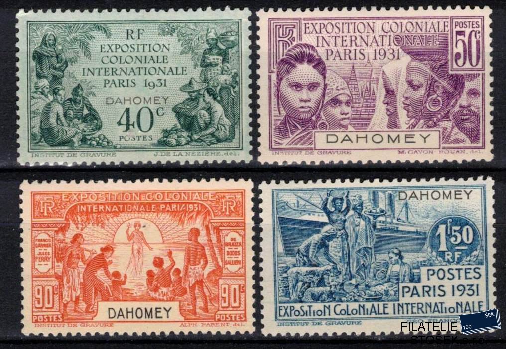 Dahomey známky 1931 Exposition coloniale