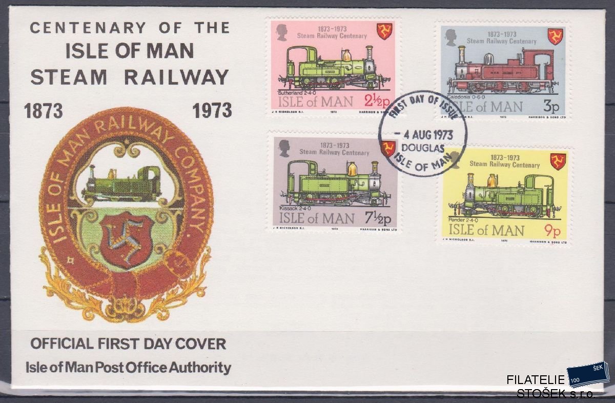 Isle of Man celistvosti Mi 29-32 FDC