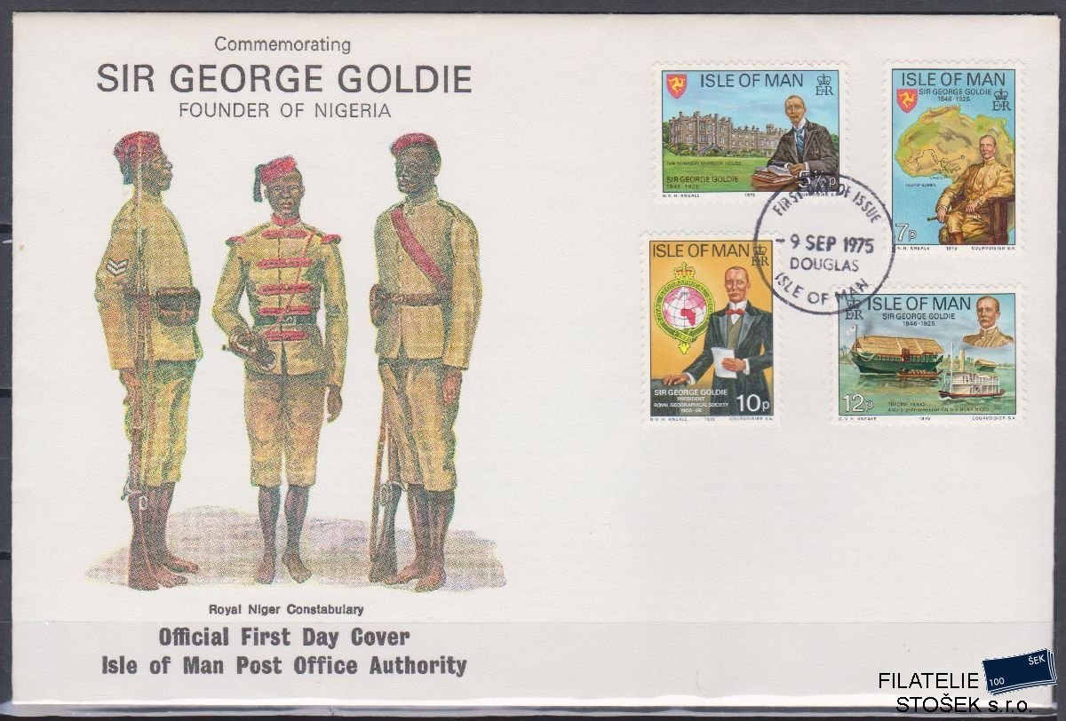 Isle of Man celistvosti Mi 64-67 FDC