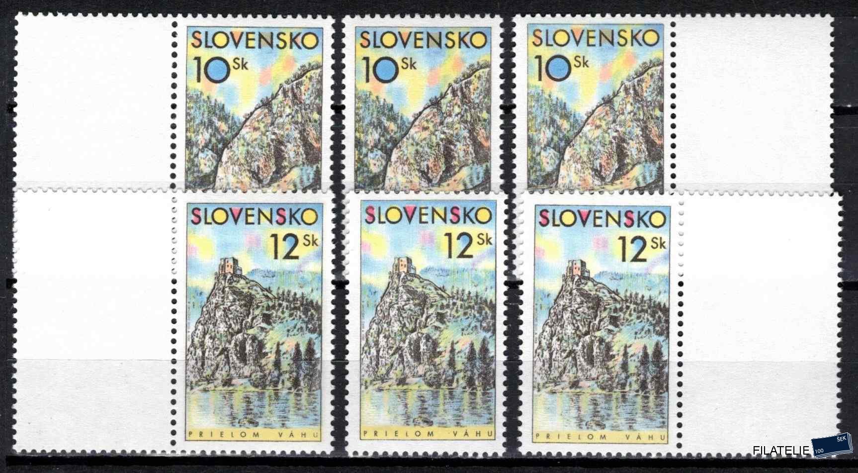 Slovensko známky 199-200 +KL+KP