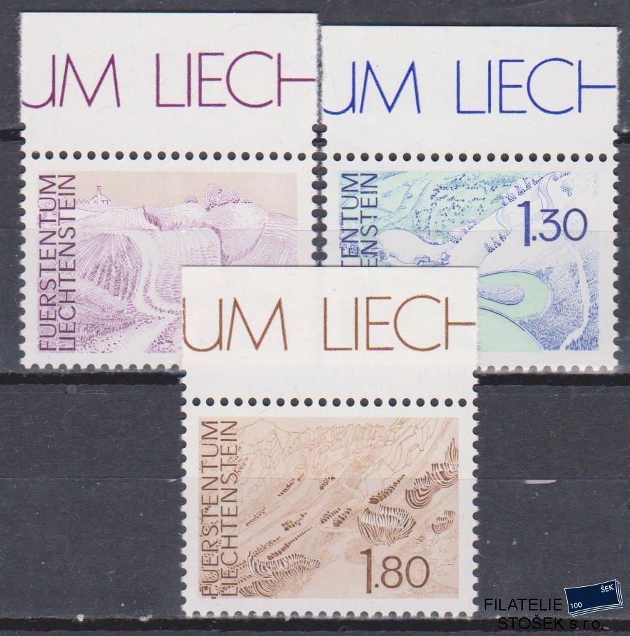 Liechtenstein známky Mi 581-83