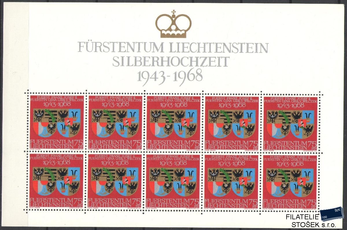 Liechtenstein známky Mi 496 KL