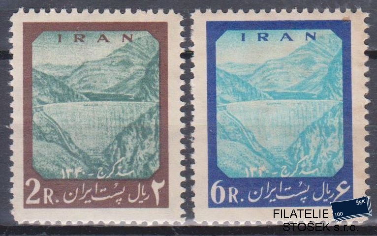 Irán známky Mi 1111-12