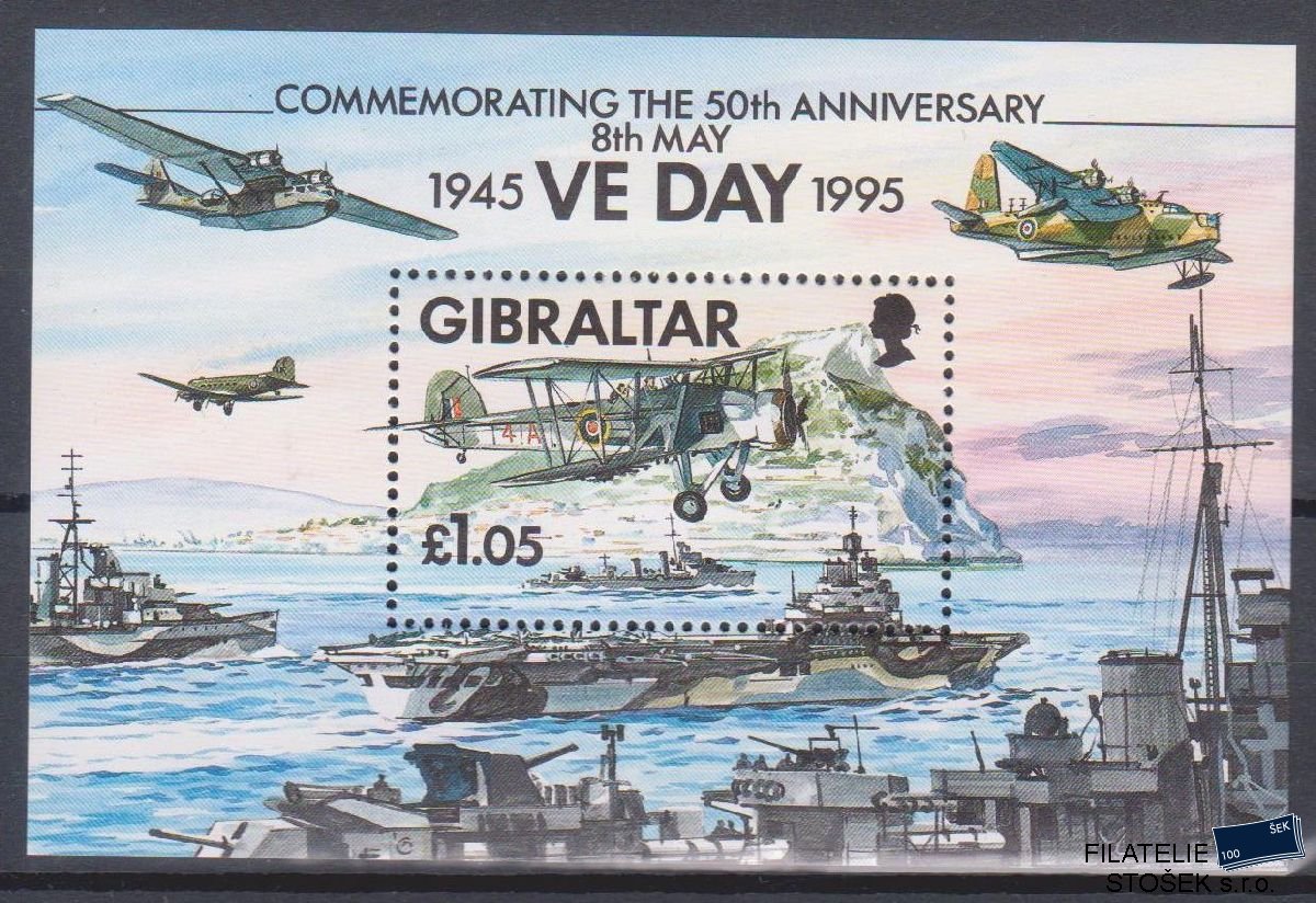 Gibraltar známky Mi Blok 21