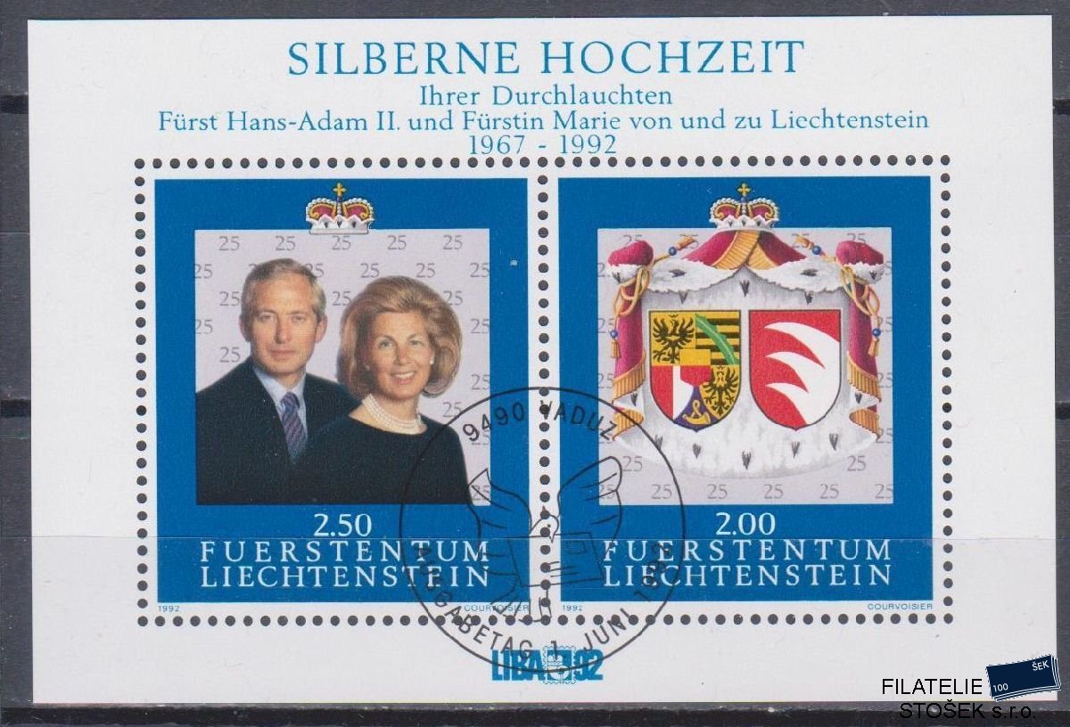 Liechtenstein známky Mi Blok 14