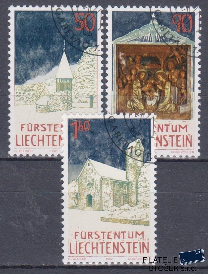 Liechtenstein známky Mi 1050-52