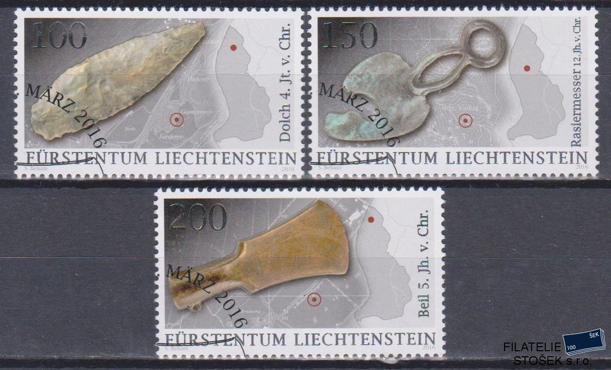 Liechtenstein známky Mi 1795-97