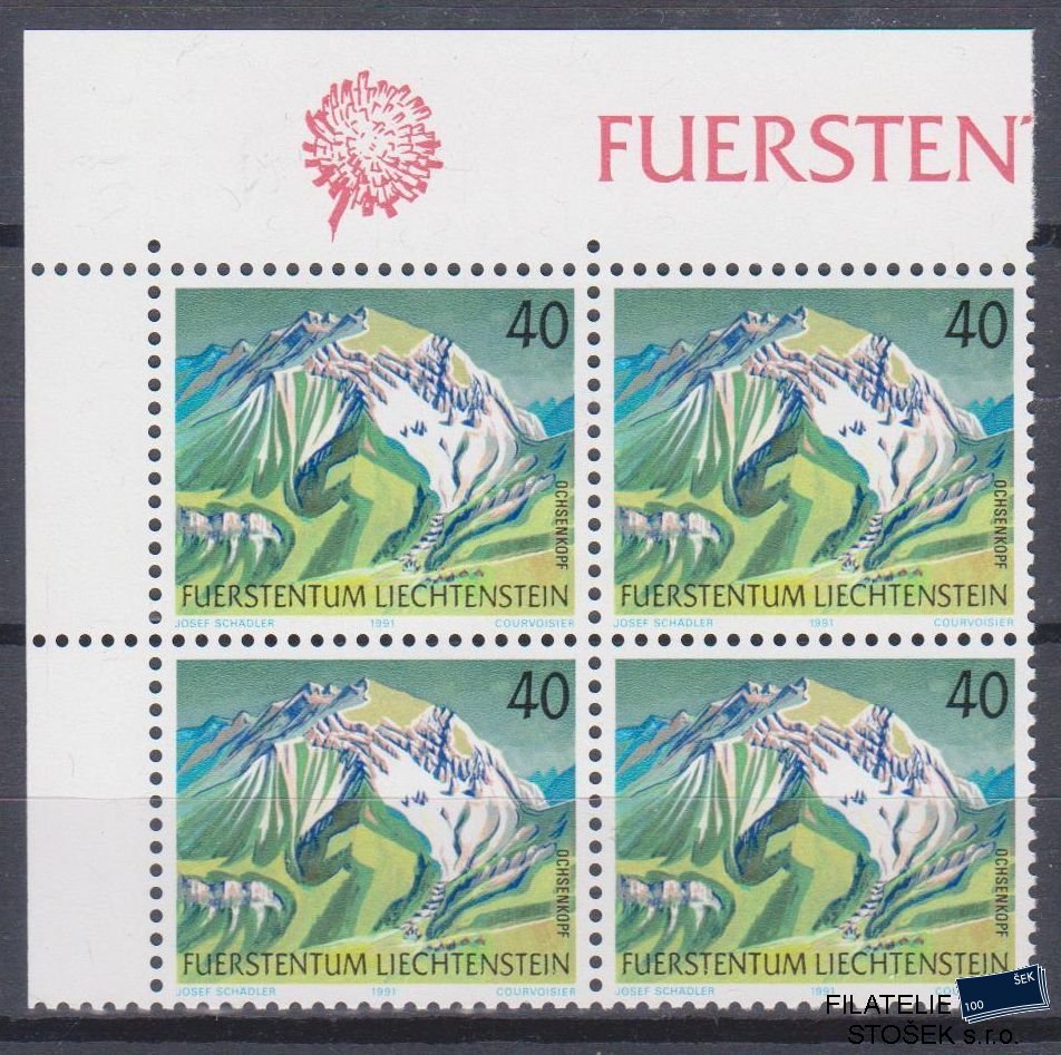 Liechtenstein známky Mi 1023 4 Blok