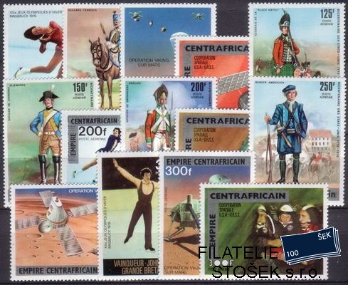 Centrafricaine Mi 0470-83