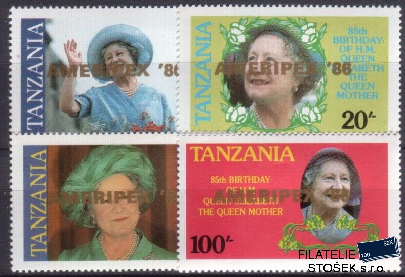 Tanzania Mi 0370,2,4,6