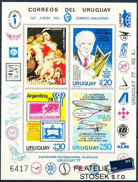 Uruguay známky Mi 1453-6 ZVL