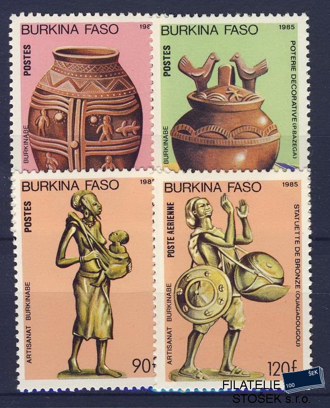 Burkina Faso známky Mi 1050-3