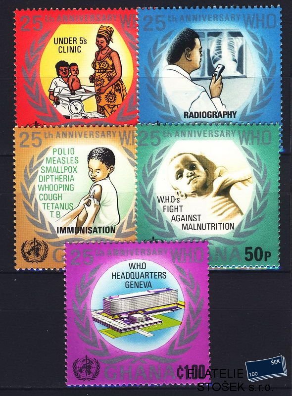 Ghana známky Mi 0500-4