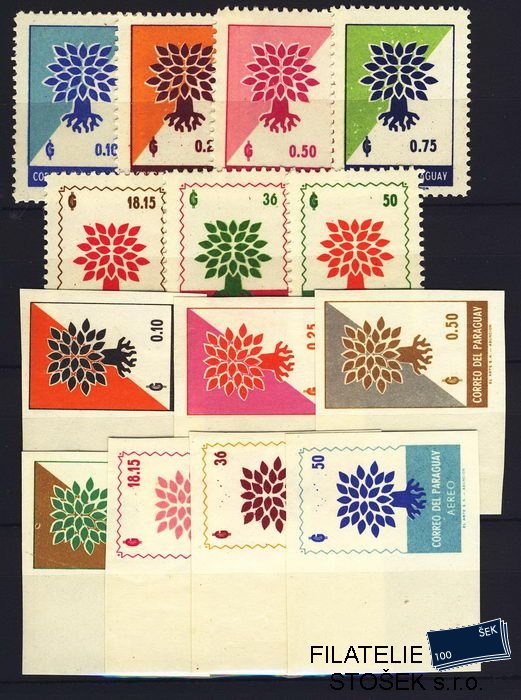 Paraguay známky Mi 0957-71