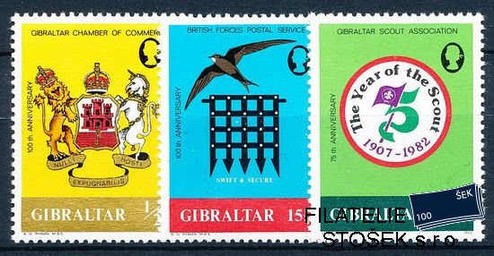 Gibraltar známky Mi 0453-5