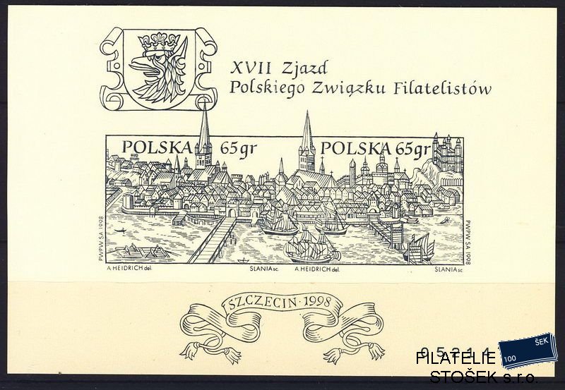 Polsko známky Mi Bl. 133 B