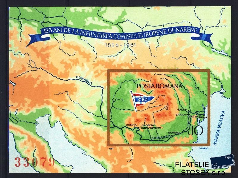 Rumunsko známky Mi Bl. 177