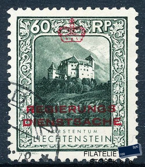 Liechtenstein Mi D 07 A