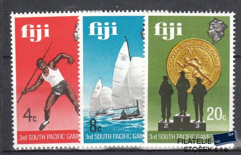 Fiji známky Mi 252-54