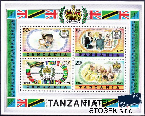 Tanzania známky Mi Bl.9