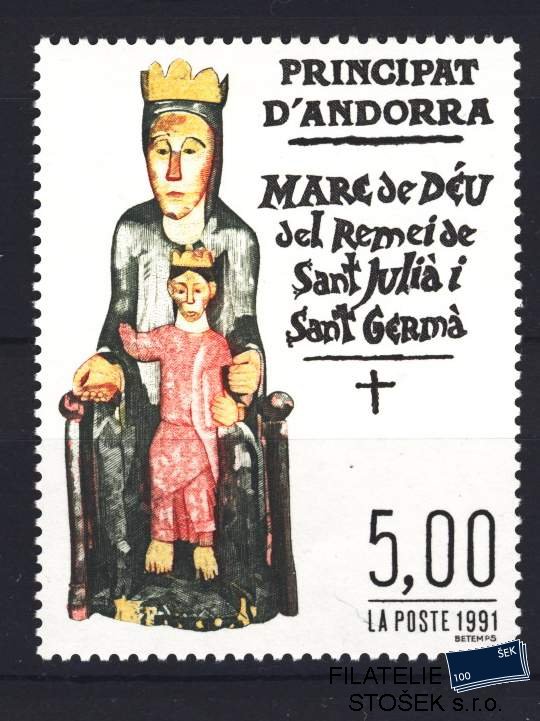 Andora fr. známky Mi 433