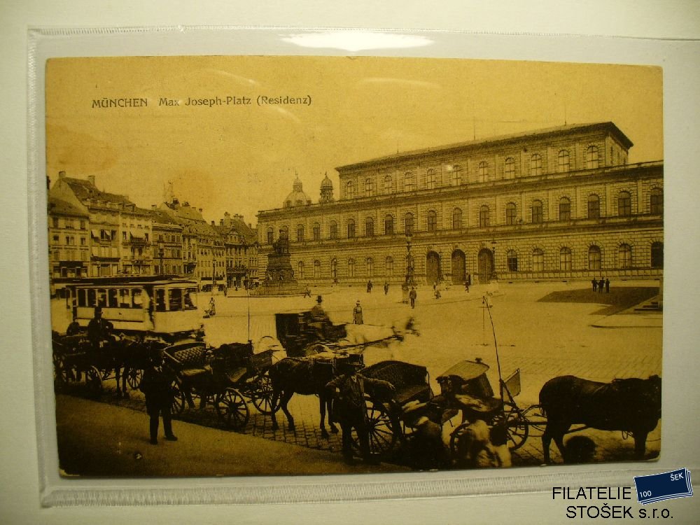 Německo  München - Platz   pohledy