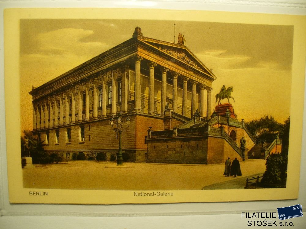 Německo  Berlin National Galerie  pohledy