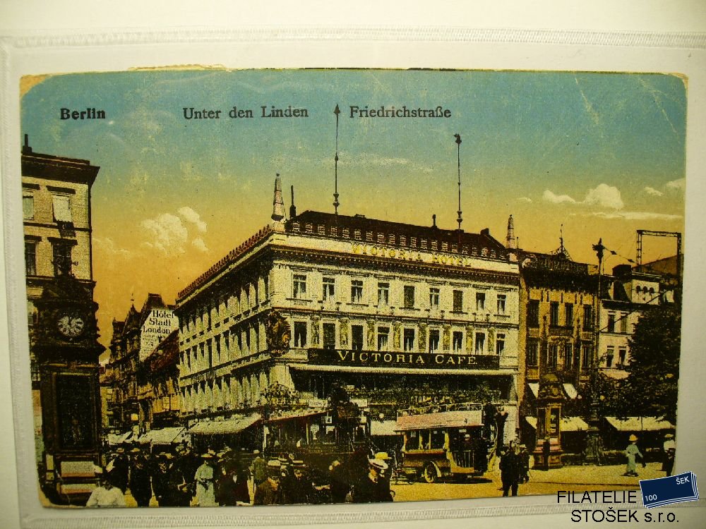 Německo  Berlin Unter den Linden  pohledy