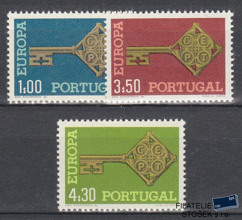 Portugalsko známky Mi 1051-53