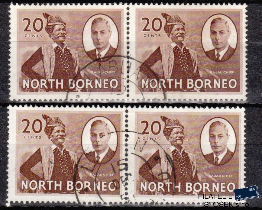 North Borneo známky Mi 285 pásky